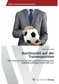 Kontinuität auf der Trainerposition