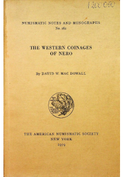 The western coinages of nero