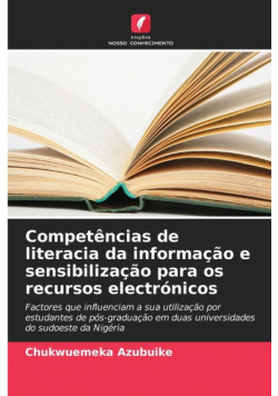 Competências de literacia da informação e sensibilização para os recursos electrónicos