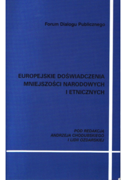 Europejskie doświadczenia mniejszości narodowych i etnicznych
