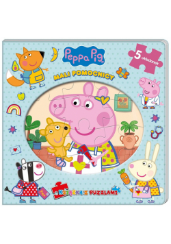 Peppa Pig. Książka z puzzlami. Mali pomocnicy