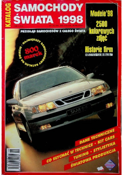 Katalog samochody świata nr 1 /  1998