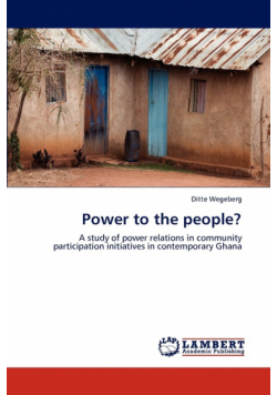 Power to the people?
