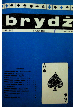Brydż dla wszystkich nr 1 do 12 1984r