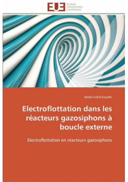 Electroflottation dans les réacteurs gazosiphons à boucle externe