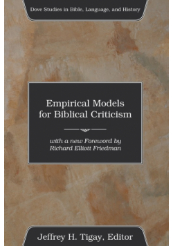 Empirical Models for Biblical Criticism