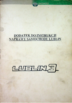 Lublin 3 dodatek do instrukcji naprawy