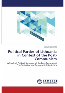 Political Parties of Lithuania in Context of the Post-Communism