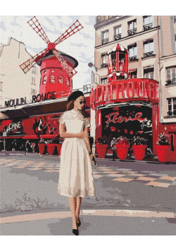 Malowanie po numerach - Moulin Rouge 40x50