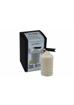 Świeczka naturalna wolnostojąca sojowa Pastello