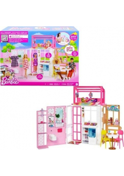 Barbie Kompaktowy domek dla lalek