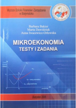 Mikroekonomia Testy i zadania