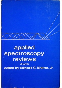Applied spectroscopy reviews volume 4