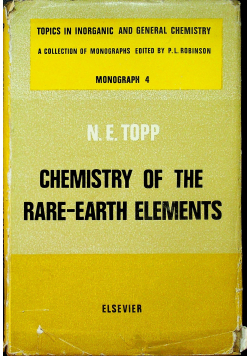 Chemistry of the rare-earth elements