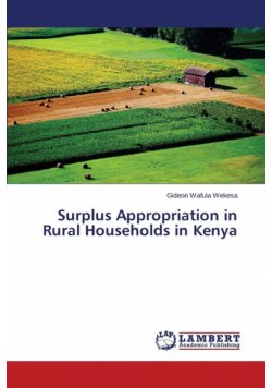 Surplus Appropriation in Rural Households in Kenya