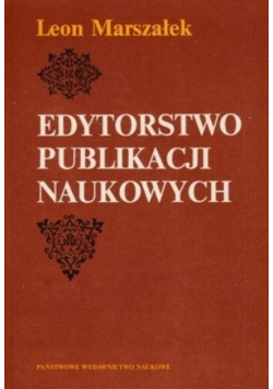 Edytorstwo publikacji naukowych