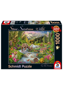 Puzzle PQ 1000 Steve Leśne zwierzęta G3