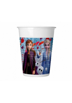Kubeczki plastikowe Frozen 2 200ml 8szt