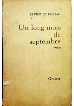 Un long mois de septembre