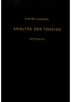 Analyse der Tenside Textband