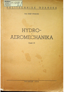Hydro i aeromechanika część 3
