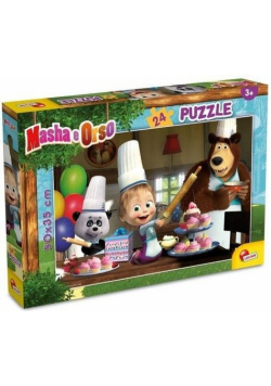 Puzzle Plus 24 el. Masza i Niedżwiedź