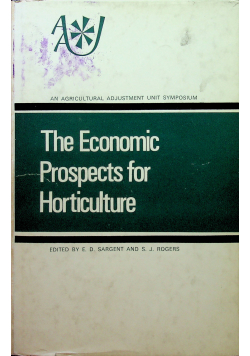 The Economic prospects for Horticulture