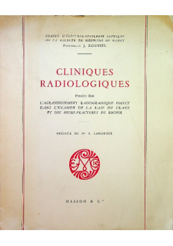 Cliniques radiologiques