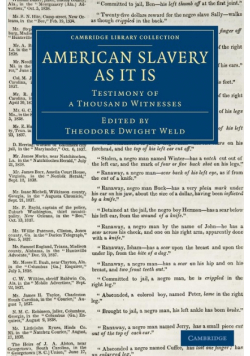American Slavery As It Is