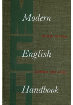 Modern english Handbook