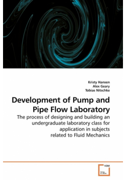 Development of Pump and Pipe Flow Laboratory