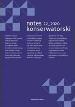 Notes 22_2020 konserwatorski