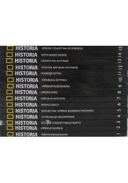 Historia National Geographic tom 1 do 15