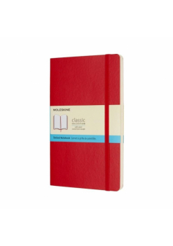 Notes Classic 13x21 kropki czerwony MOLESKINE
