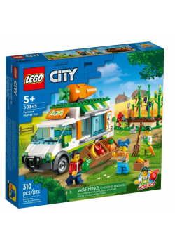 Lego CITY 60345 Furgonetka na targu