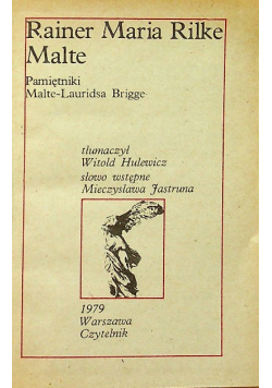 Pamiętnik Malte Lauridsa Brigge