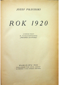 Rok 1920 1924 r