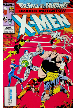 X - Men nr 2 Upadek mutantów