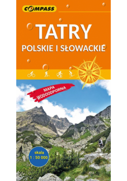 Mapa Tatry Polskie i Słowackie 1:50'000 wersja laminowana