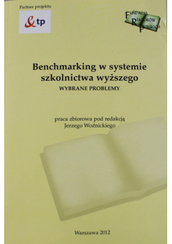 Benchmarking w systemie szkolnictwa wyższego