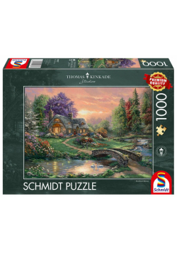 Puzzle PQ 1000 Thomas Kinkade Romantyczny weekend