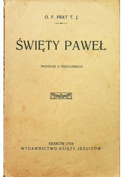 Święty Paweł 1924 r