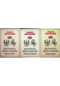 Rzeczpospolita Obojga Narodów 3 tomy