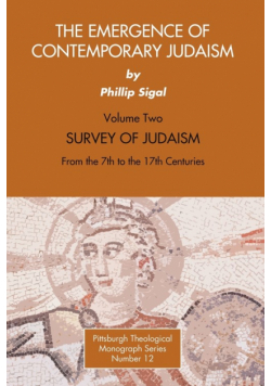 The Emergence of Contemporary Judaism, Volume 2