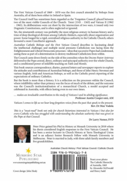 Australian Catholic Bishops and the First Vatican Council 1869 - 1870