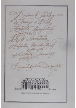 Dziennik podróży do Francji i Włoch 1784 1786