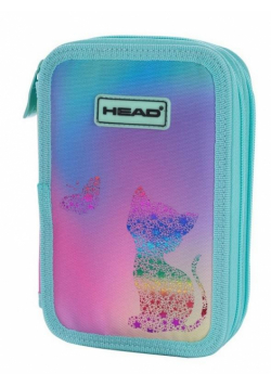 Piórnik podwójny AC2 Kitty Ombre Head ASTRA