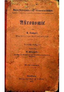 Astronomie 1877 r.