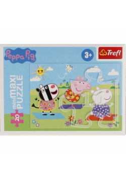 Puzzle 20 miniMaxi Beztroski dzień Peppy 1 TREFL