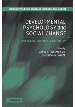 Developmental Psychology and Social Change